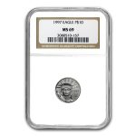 1997 1/10 oz American Platinum Eagle MS-69 NGC