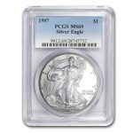 1997 American Silver Eagle MS-69 PCGS