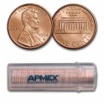 1997-D Lincoln Cent 50-Coin Roll BU