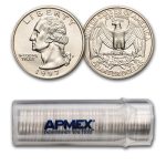 1997-P Washington Quarter 40-Coin Roll BU