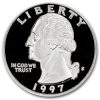 1997-S Washington Quarter Gem Proof