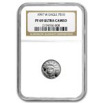 1997-W 1/10 oz Proof American Platinum Eagle PF-69 NGC