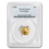 1998 1/10 oz American Gold Eagle MS-69 PCGS