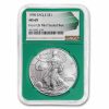 1998 American Silver Eagle MS-69 NGC (Green Holder)