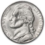 1998-D Jefferson Nickel BU