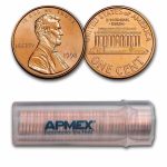 1998 Lincoln Cent 50-Coin Roll BU