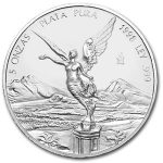 1998 Mexico 5 oz Silver Libertad BU