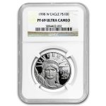 1998-W 1 oz Proof American Platinum Eagle PF-69 NGC