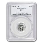 1999 1/10 oz American Platinum Eagle MS-69 PCGS