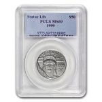 1999 1/2 oz American Platinum Eagle MS-69 PCGS