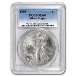 1999 American Silver Eagle MS-69 PCGS