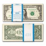 1999 (B-New York) $1.00 FRN CU (Fr#1924-B), 100 consecutive