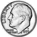 1999-D Roosevelt Dime BU