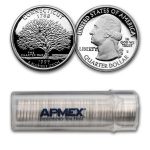 1999-S Connecticut State Quarter Gem Proof Roll (Silver)
