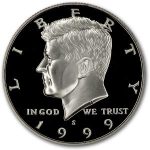 1999-S Kennedy Half Dollar Gem Proof