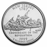 1999-S New Jersey State Quarter Gem Proof