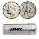 1999-S Roosevelt Dime 50-Coin Roll Proof (Silver)