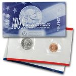 1999 SBA 2-Coin Souvenir P&D Set BU