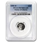 1999-W 1/10 oz Proof American Platinum Eagle PR-70 PCGS