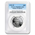 1999-W 1/2 oz Proof American Platinum Eagle PR-69 PCGS