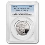 1999-W 1/2 oz Proof American Platinum Eagle PR-70 DCAM PCGS