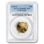 1999-W 1/4 oz Proof American Gold Eagle PR-69 PCGS
