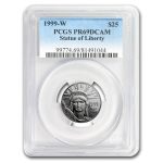 1999-W 1/4 oz Proof American Platinum Eagle PR-69 PCGS