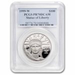 1999-W 1 oz Proof American Platinum Eagle PR-70 PCGS