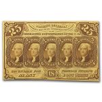 1st Issue Fractional Currency 25 Cents CU (Fr#1281)