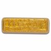 2.102 oz Gold Bar - Vintage San Juan Silver Gold Bar (SJS)