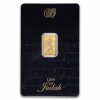2.5 gram Gold Bar - Holy Land Mint Lion of Judah (In Assay)