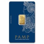 2.5 gram Gold Bar - PAMP Lady Fortuna Veriscan® (In Assay)