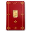 2.5 gram Gold Bar - PAMP Suisse Lucky Cat (In Assay w/ Sleeve)