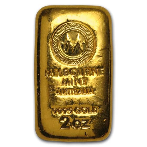 2 oz Gold Bar - Secondary Market
