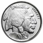 2 oz Silver Round - Buffalo