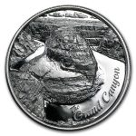 2 oz Silver UHR Round - American Landmark Series: Grand Canyon