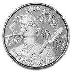 2 oz Silver UHR Round - American Music Icon Series: Buddy Holly
