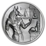 2 oz Silver UHR Round - Egyptian Gods Series: Anubis