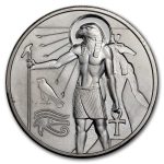 2 oz Silver UHR Round - Egyptian Gods Series: Horus