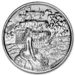 2 oz Silver UHR Round - Privateer Series: The Siren