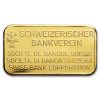 20 gram 999.9 Gold Bar - Swiss Bank Corporation