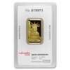20 gram Gold Bar - Credit Suisse Statue of Liberty (New Assay)