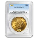 $20 Liberty Gold Double Eagle MS-65+ PCGS (Random)