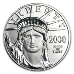 2000 1/2 oz American Platinum Eagle BU