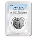 2000 1/2 oz American Platinum Eagle MS-69 PCGS