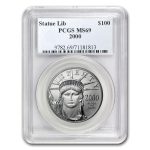 2000 1 oz American Platinum Eagle MS-69 PCGS
