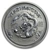 2000 Australia 1/2 oz Silver Year of the Dragon BU (Spots)