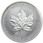 2000 Canada 1 oz Silver Maple Leaf Lunar Dragon Privy