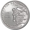 2000-D New Hampshire State Quarter BU