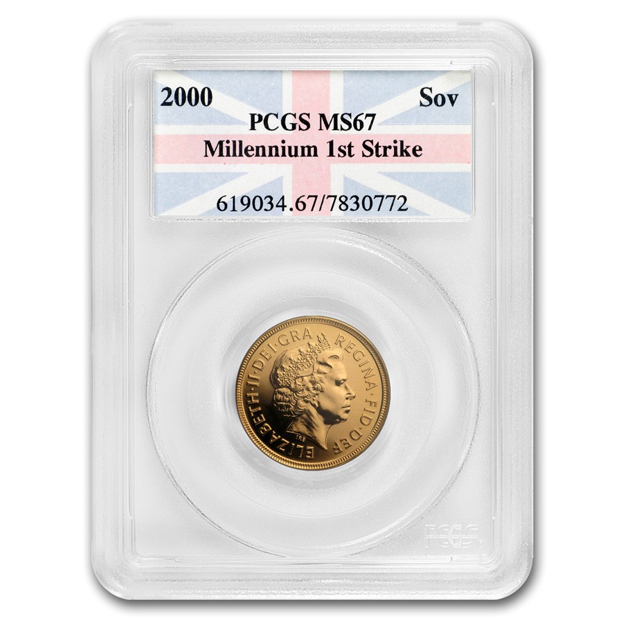 2000 Great Britain Gold Sovereign MS-67 PCGS (FirstStrike®)
